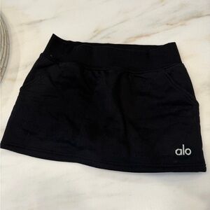 Alo Black Accolade Skirt - Small